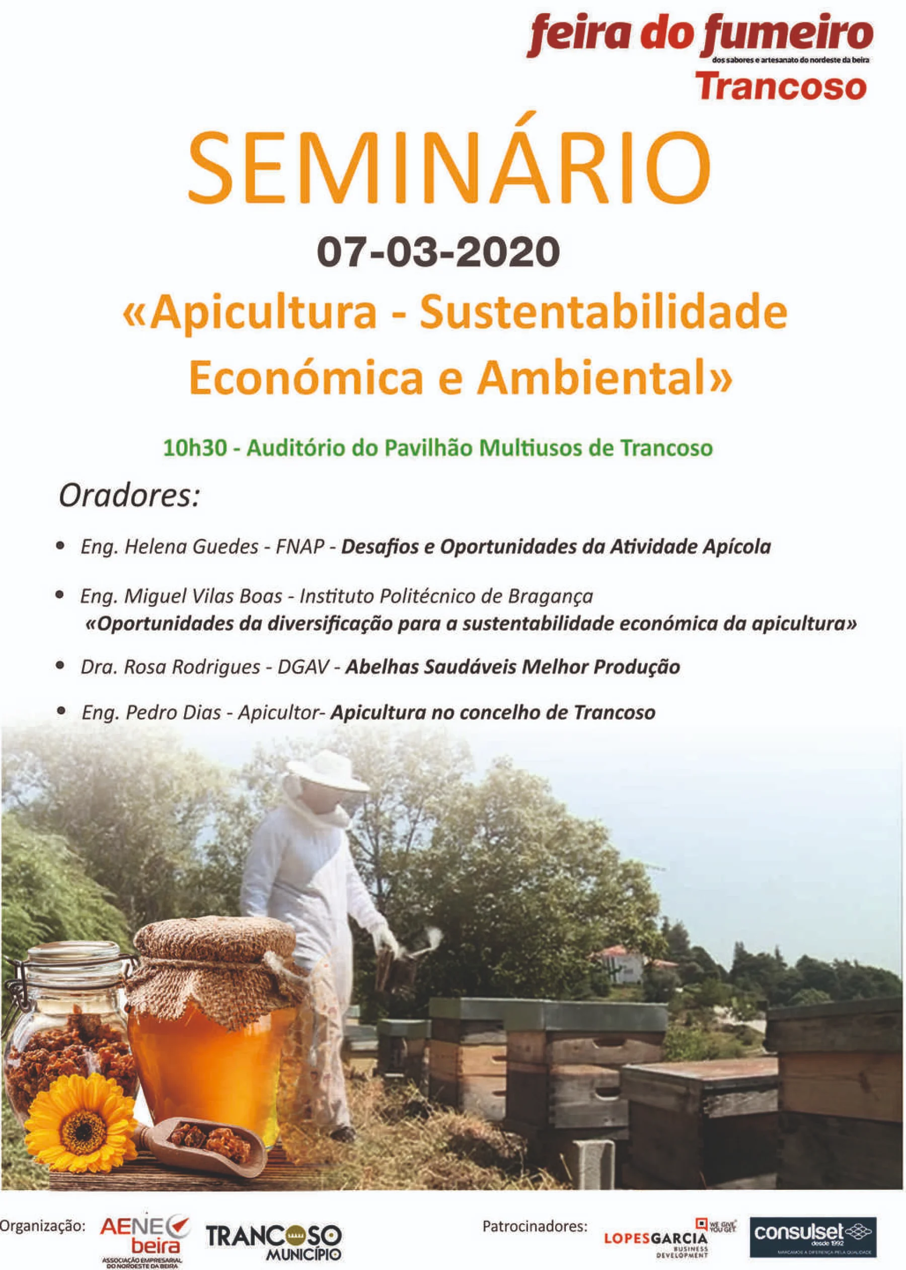 Seminário Apicultura – Sustentabilidade Económica e Ambiental