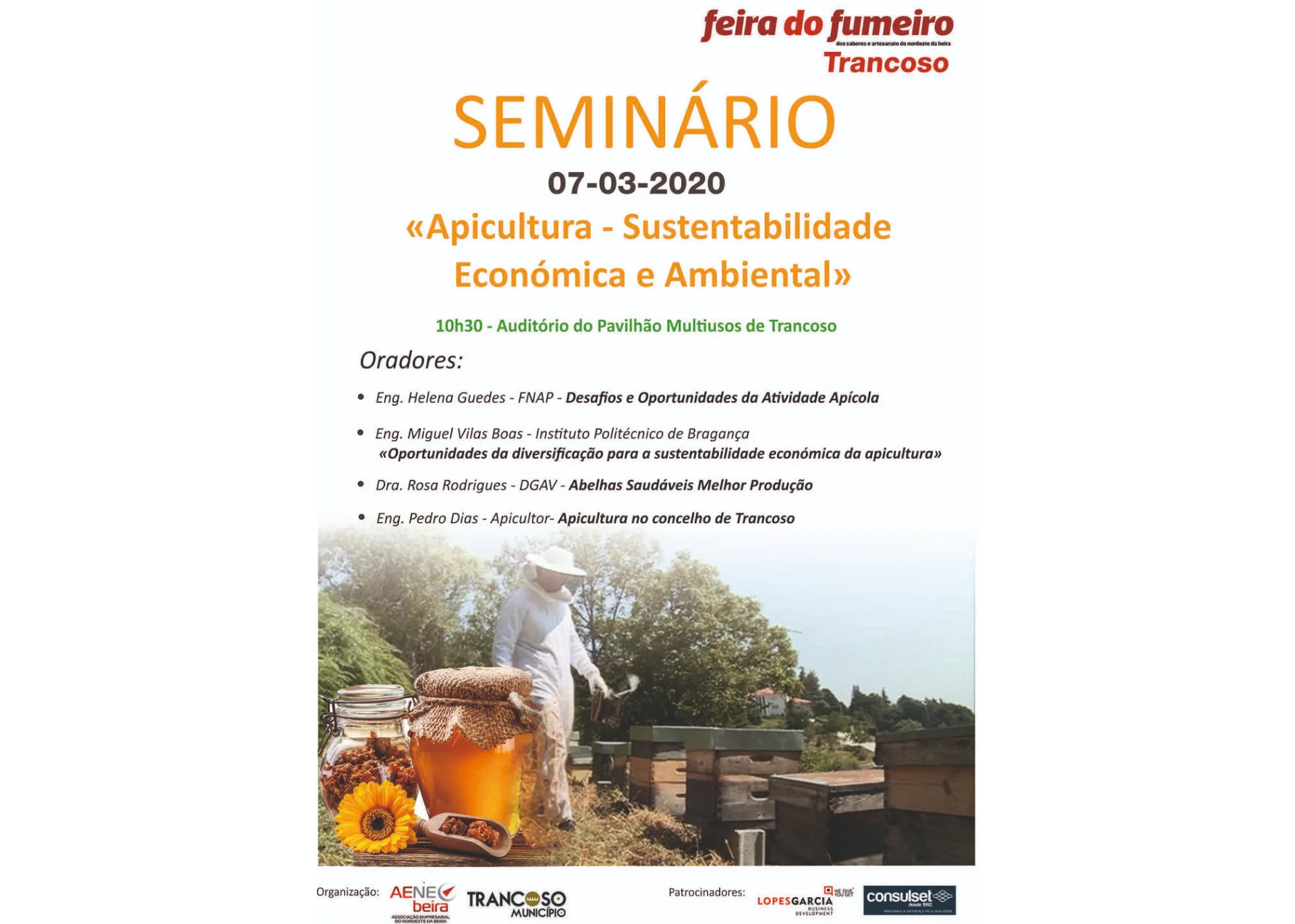 Seminário Apicultura – Sustentabilidade Económica e Ambiental