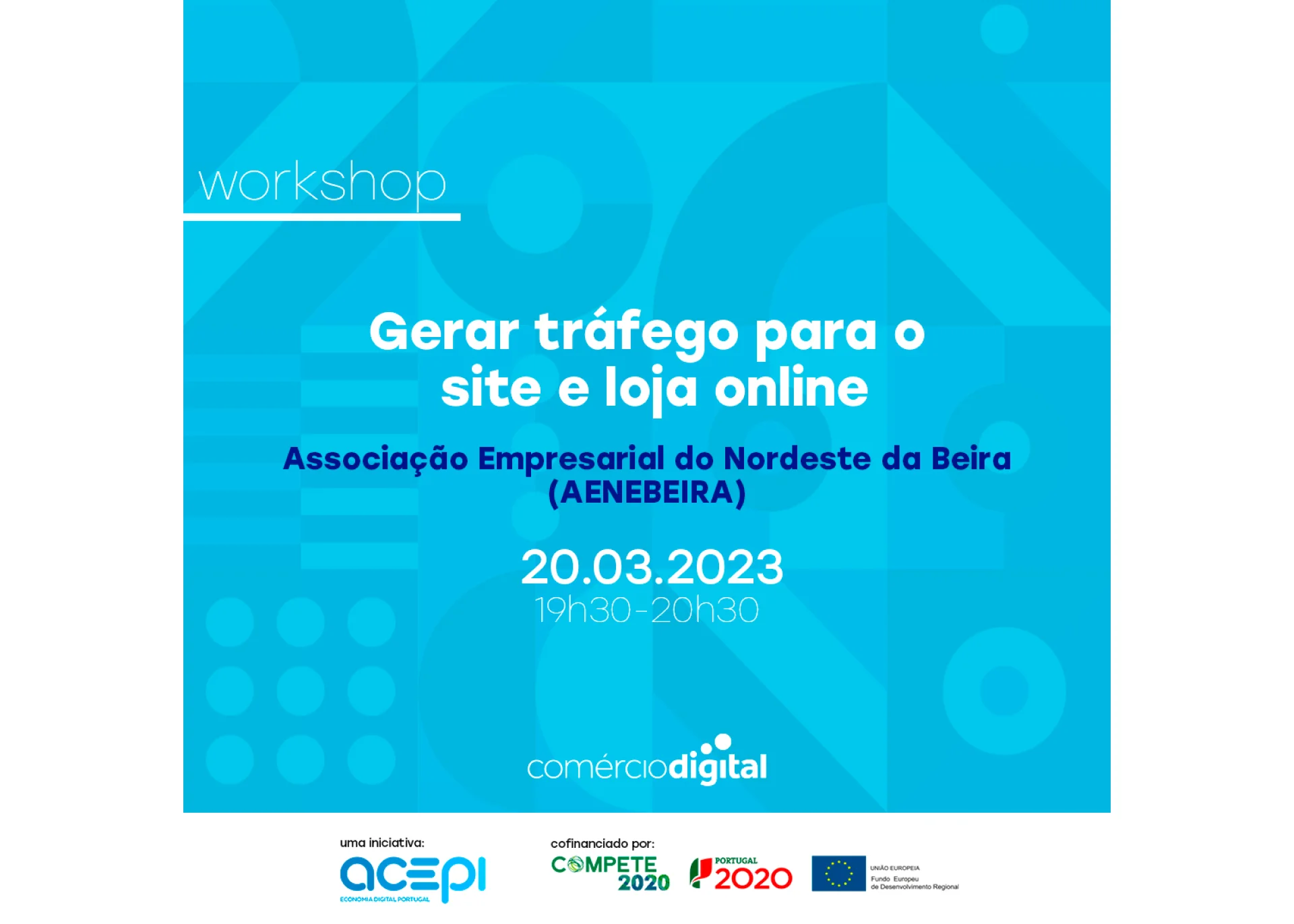 Workshop "Gerar Tráfego para o site e loja online"
