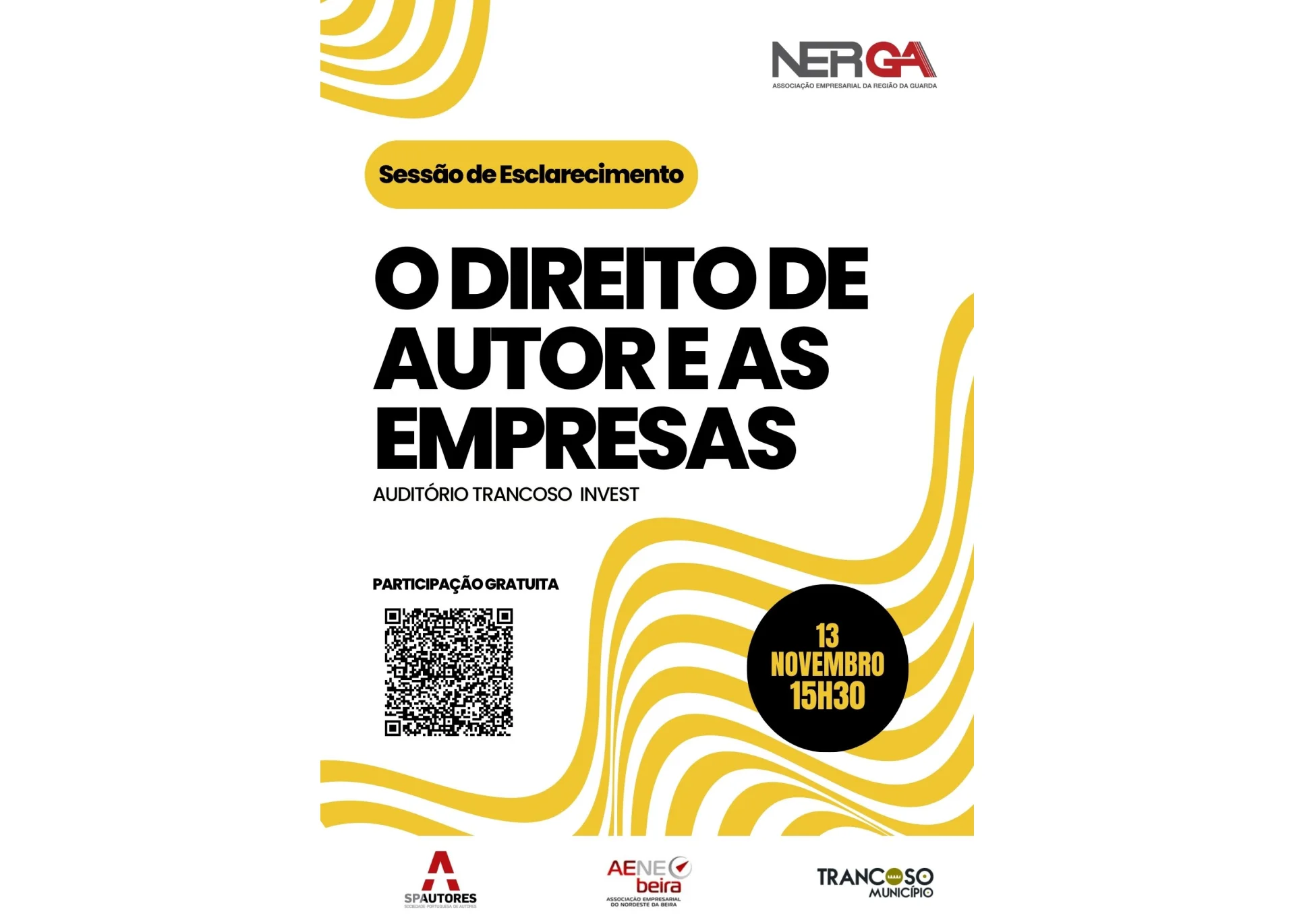 Sessão de Esclarecimento - O Direito de Autor e as Empresas